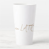 Latte-Tasse Milchtasse (Vorderseite)