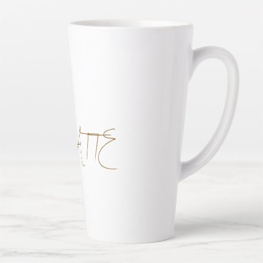 Latte-Tasse Milchtasse (Rechts)