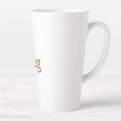 Latte-Tasse Milchtasse (Rechts)
