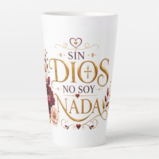 Latte-Tasse Milchtasse (Vorderseite)