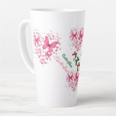 Latte-Tasse Milchtasse (Linke Ecke)