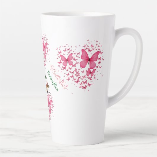 Latte-Tasse Milchtasse (Rechts)