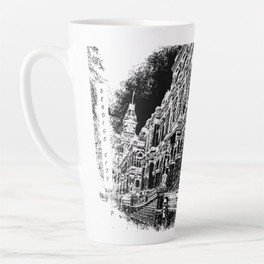 Latte Tasse, Milchtasse (Links)