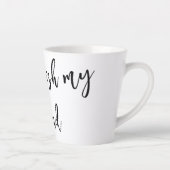 Latte-Tasse Milchtasse (Rechts)