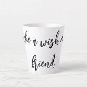Latte-Tasse Milchtasse (Vorderseite)