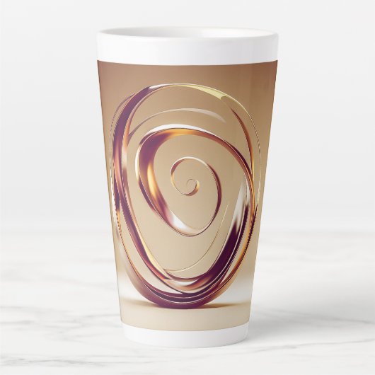 Latte-Tasse Milchtasse (Vorderseite)