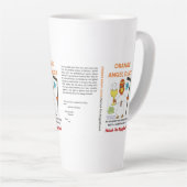 Latte-Tasse Milchtasse (Rechte Ecke)