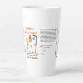 Latte-Tasse Milchtasse (Vorderseite)
