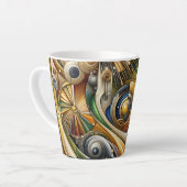 Latte-Tasse Milchtasse (Linke Ecke)