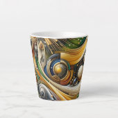 Latte-Tasse Milchtasse (Vorderseite)