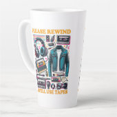 Latte-Tasse Milchtasse (Linke Ecke)