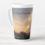Latte-Tasse Milchtasse (Linke Ecke)