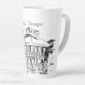Latte-Tasse Milchtasse (Rechte Ecke)