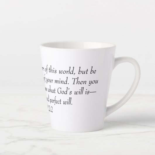 Latte-Tasse Milchtasse (Rechts)