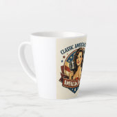 Latte-Tasse Milchtasse (Linke Ecke)