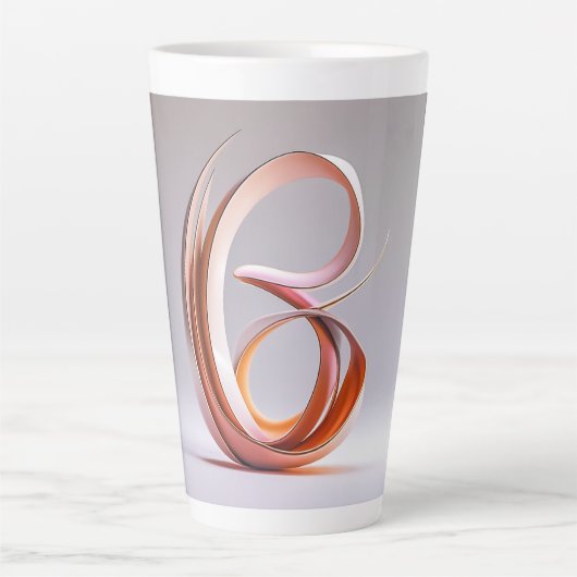 Latte-Tasse Milchtasse (Vorderseite)