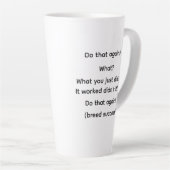 Latte-Tasse Milchtasse (Rechte Ecke)