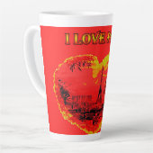 Latte-Tasse Milchtasse (Linke Ecke)