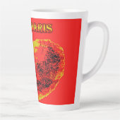 Latte-Tasse Milchtasse (Rechts)