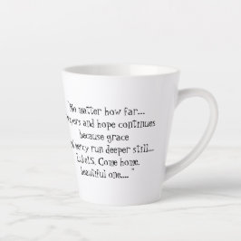 Latte-Tasse Milchtasse