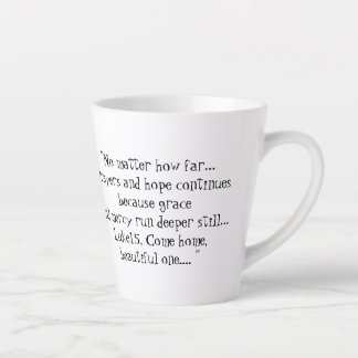 Latte-Tasse Milchtasse