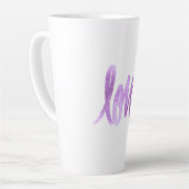 Latte-Tasse Milchtasse (Linke Ecke)