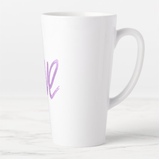 Latte-Tasse Milchtasse (Rechts)