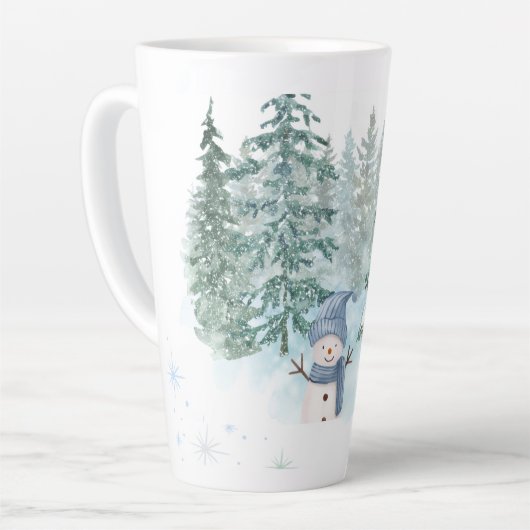 Latte-Tasse Milchtasse (Linke Ecke)