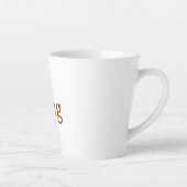 Latte-Tasse Milchtasse (Rechts)