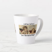 Latte Tasse mit Angels Guardians (Rechte Ecke)