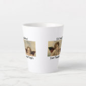 Latte Tasse mit Angels Guardians (Vorderseite)