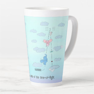 Latte Tasse mit TOF und gefüllten Wolken, benutzer