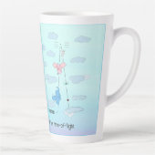 Latte Tasse mit TOF und gefüllten Wolken, benutzer (Rechts)