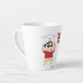 Latte Tasse - Perfektes Geschenk für Shinchan-Fans (Linke Ecke)