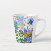 Latte Tasse Portugiesische Fliesen (Rechts)