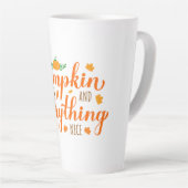 Latte Tasse-Pumpkin-Gewürz Milchtasse (Rechte Ecke)