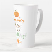 Latte Tasse-Pumpkin-Gewürz Milchtasse (Rechte Ecke)