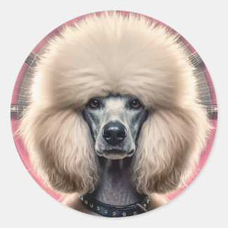 Latte Tasse Runder Aufkleber