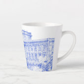 Latte Tasse (S) - "The Grounds at Pemberley" (Blau (Rechts)