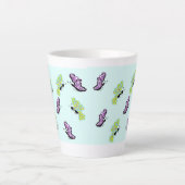 Latte Tasse / Schmetterlinge (Vorderseite)