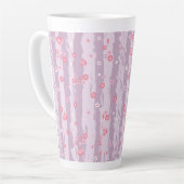 Latte-Tasse – Schmetterlingsgarten Milchtasse (Linke Ecke)