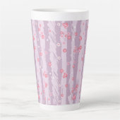 Latte-Tasse – Schmetterlingsgarten Milchtasse (Vorderseite)