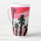 Latte Tasse / Sonnenuntergänge in Florida (Linke Ecke)