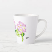 Latte Tasse: Spanische Blume Milchtasse (Rechts)