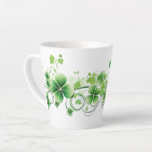 Latte Tasse-St Patricks Clovers Milchtasse (Linke Ecke)