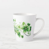 Latte Tasse-St Patricks Clovers Milchtasse (Rechts)