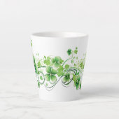 Latte Tasse-St Patricks Clovers Milchtasse (Vorderseite)