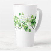 Latte Tasse-St Patricks Clovers Milchtasse (Rechte Ecke)