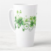 Latte Tasse-St Patricks Clovers Milchtasse (Linke Ecke)