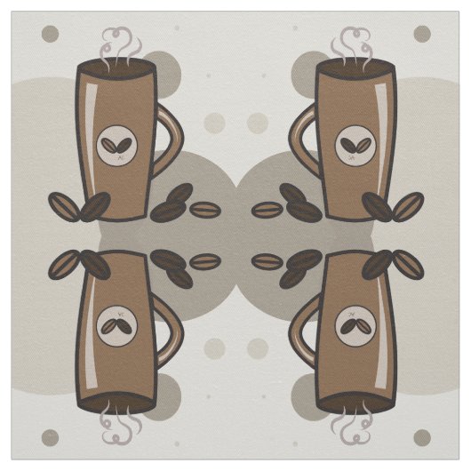 Latte Tasse Stoff (Muster)